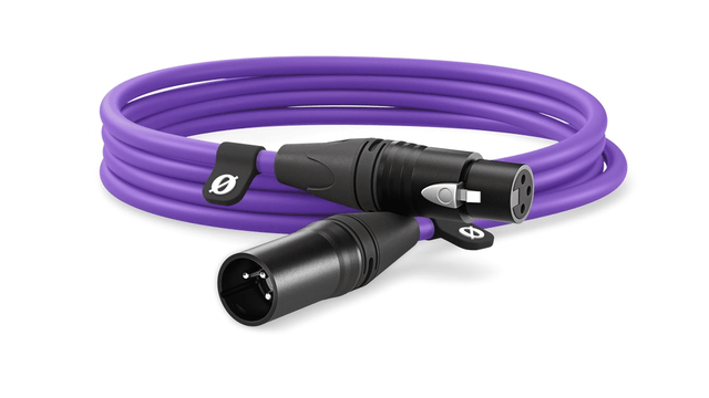 Rode XLR Cable 3M-Purple - Nelson Photo & Video