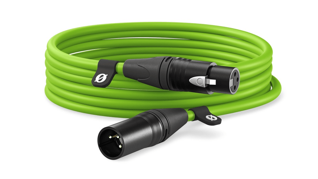 Rode XLR Cable 6M-Green - Nelson Photo & Video
