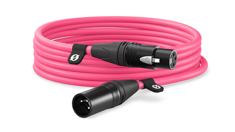 Rode XLR Cable 6M-PInk - Nelson Photo & Video