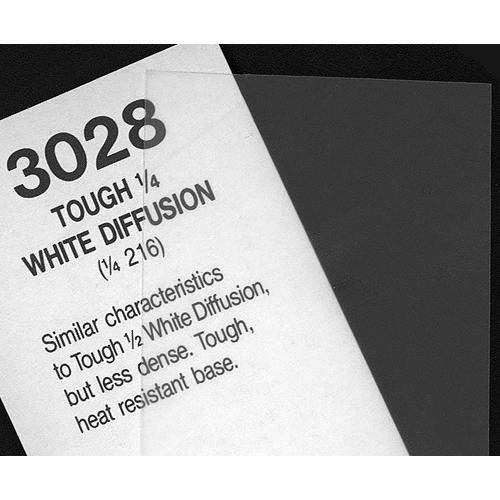 Shop Rosco Cinegel #3028 Filter 20” x 24" Sheet (Tough 1/4 White Diffusion) by Visual Departures at Nelson Photo & Video