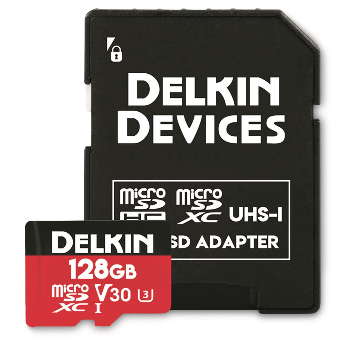 Delkin Devices 128gb ACTION microSD U3 Memory Card