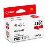 Canon PFI-4100 Red Pigment Ink Tank (80mL)