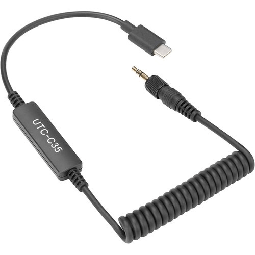 Shop Saramonic Locking 3.5mm Male to USB-C Cable with A-to-D Converter Cable for UWMIC9,VmicLink5,UWMIC10,UWMIC15,E by Saramonic at Nelson Photo & Video