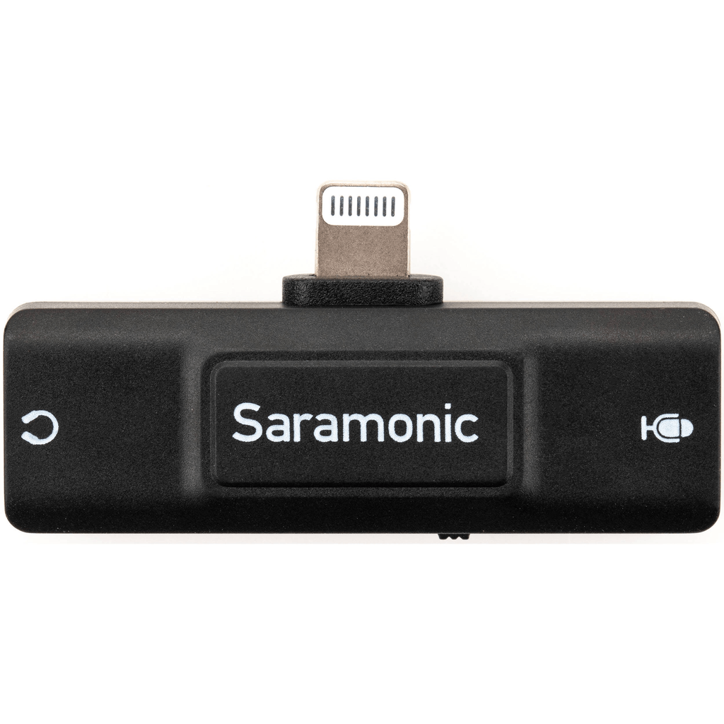 Saramonic SR-EA2D Audio Adapter with Lightning Connector - Nelson Photo & Video