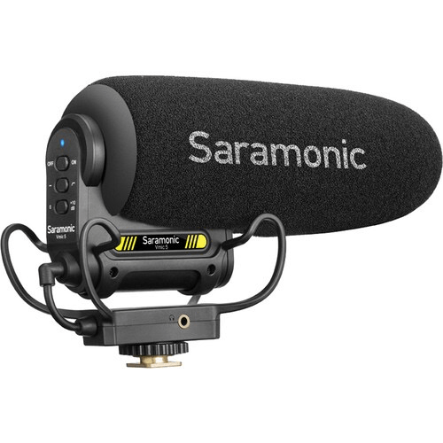 Shop Saramonic Vmic5 Camera-Mount Shotgun Microphone by Saramonic at Nelson Photo & Video