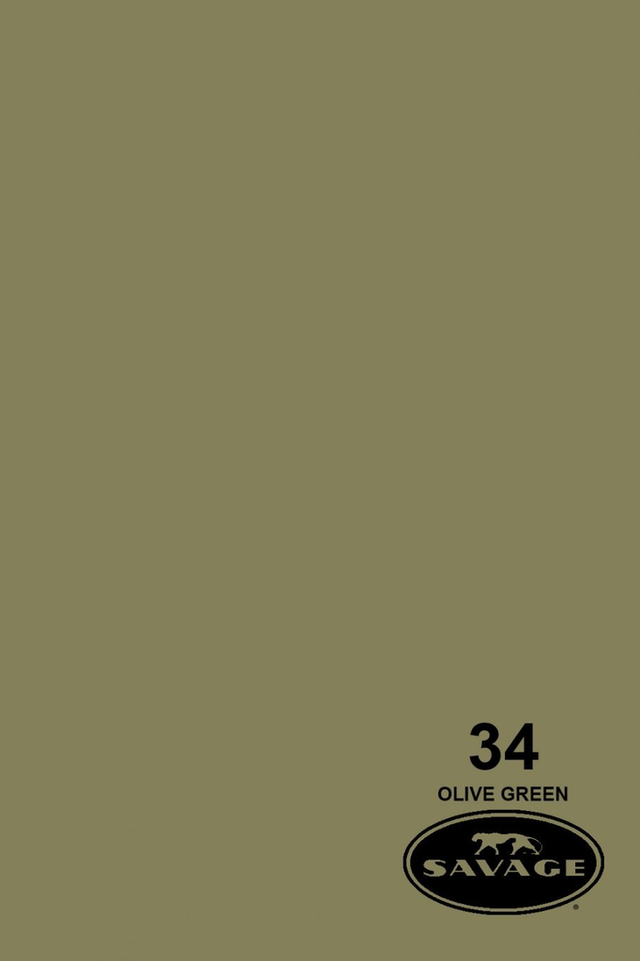 Shop Savage Widetone Seamless Background Paper (Olive Green 86”X12yds) by Savage at Nelson Photo & Video