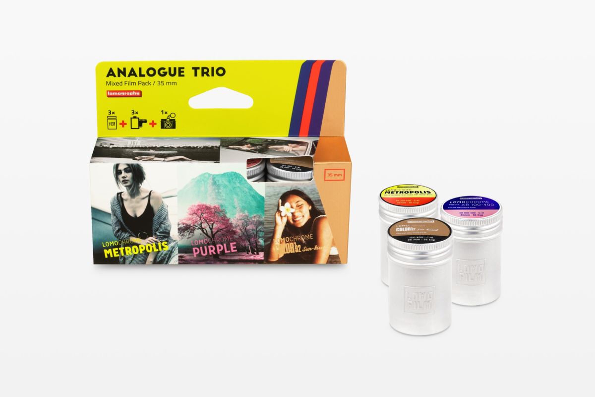Lomography Analogue Trio Mixed Film Pack 35mm