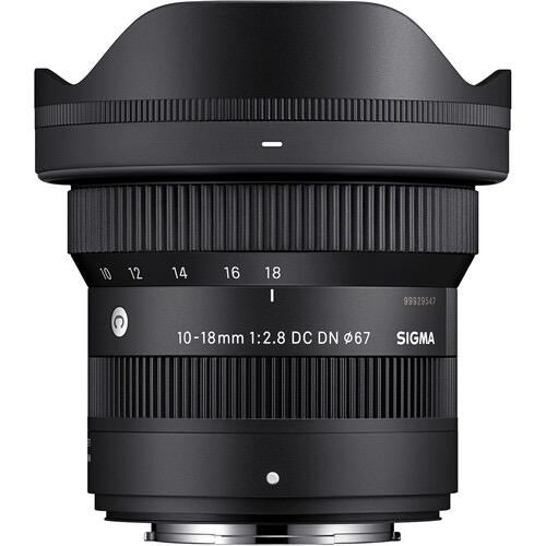 Sigma 10-18mm F2.8 DC DN Contemporary Lens for Fujifilm X-Mount - Nelson Photo & Video