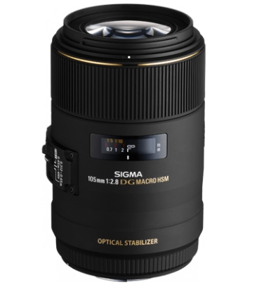 Shop Sigma 105mm f/2.8 EX DG OS HSM Macro Lens for Nikon F by Sigma at Nelson Photo & Video