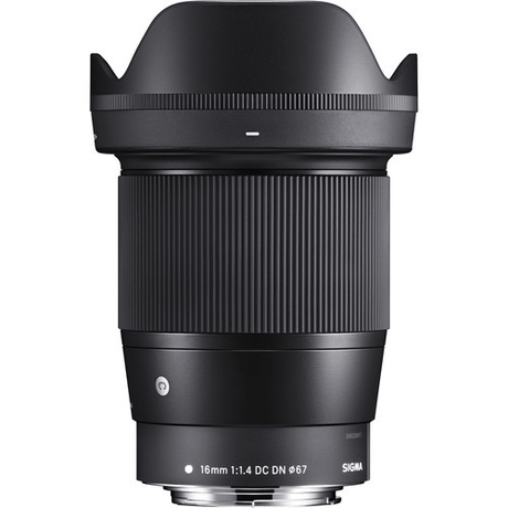 Shop Sigma 16mm f/1.4 DC DN Contemporary Lens for Canon EF-M by Sigma at Nelson Photo & Video