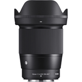 Shop Sigma 16mm f/1.4 DC DN Contemporary Lens for FUJIFILM X by Sigma at Nelson Photo & Video