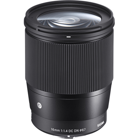 Shop Sigma 16mm f/1.4 DC DN Contemporary Lens for Micro Four Thirds by Sigma at Nelson Photo & Video
