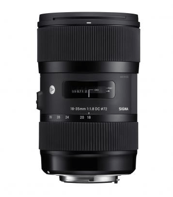 Shop Sigma 18-35mm f/1.8 DC HSM Art Lens for Nikon F by Sigma at Nelson Photo & Video