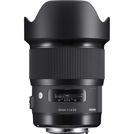 Shop Sigma 20mm f/1.4 DG HSM Art Lens for Canon by Sigma at Nelson Photo & Video