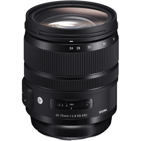 Shop Sigma 24-70mm f/2.8 DG OS HSM Art Lens for Canon EF by Sigma at Nelson Photo & Video