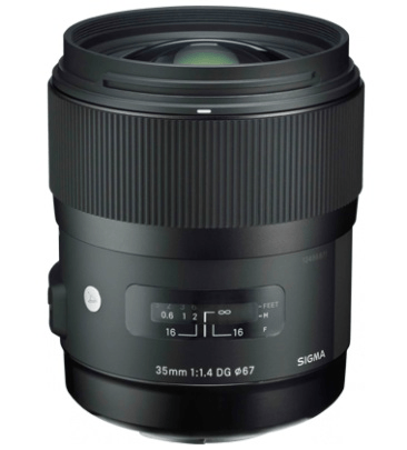 Shop Sigma 35mm F1.4 DG HSM Art Lens for Canon by Sigma at Nelson Photo & Video