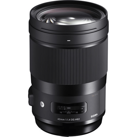 Shop Sigma 40mm F1.4 Art DG HSM L-Mount by Sigma at Nelson Photo & Video