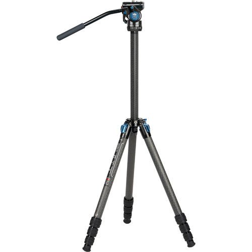 Sirui Standard Series 4-Section Carbon Fiber Tripod Kit with Ultracompact Video Head - Nelson Photo & Video
