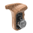 Shop SmallRig Left Side Wooden Grip with Arri Rosette by SmallRig at Nelson Photo & Video