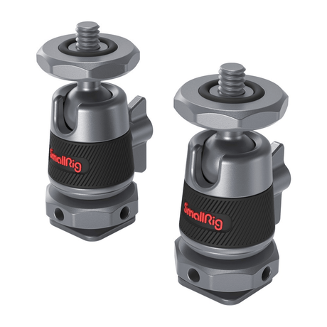 Shop SmallRig Mini Ball Head with Removable Cold Shoe Mount (two piece) by SmallRig at Nelson Photo & Video
