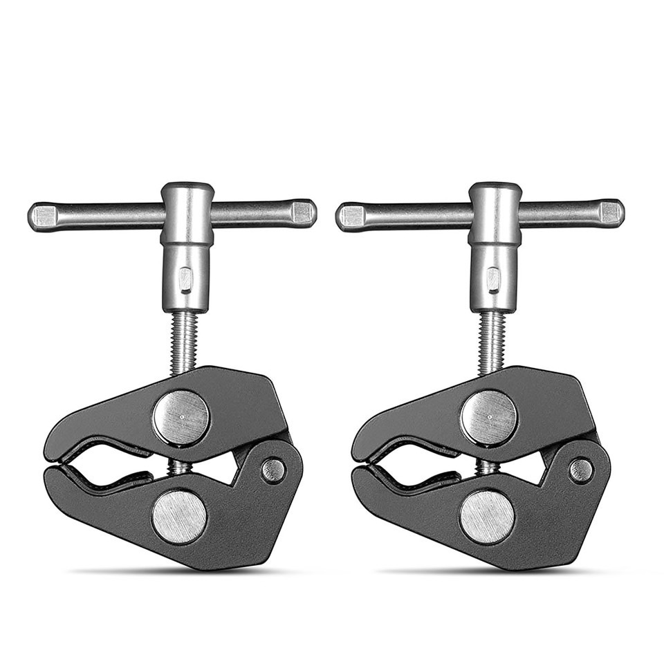 SmallRig 2058 Super Clamp with 1/4 and 3/8 Thread (2pcs Pack) - Disnet SmallRig 2058 Super Clamp with 1/4 and 3/8 Thread (2pcs Pack) - Disnet