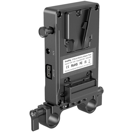 SmallRig V-Mount Battery Adapter Plate with Dual-Rod Clamp - Nelson Photo & Video