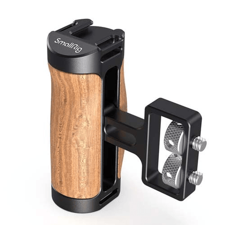 Shop SmallRig Wooden Mini Side Handle (1/4”-20 Screws) 2913 by SmallRig at Nelson Photo & Video