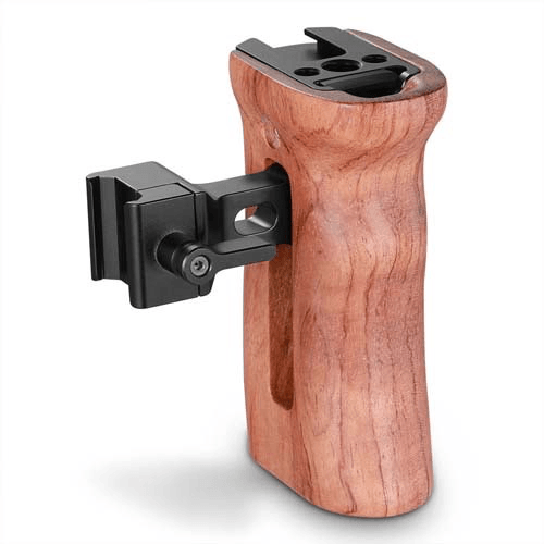 Shop SmallRig Wooden NATO Side Handle by SmallRig at Nelson Photo & Video