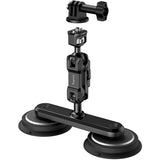 SmallRig Dual Magnetic Suction Cup Mounting Support Kit for Action Cameras