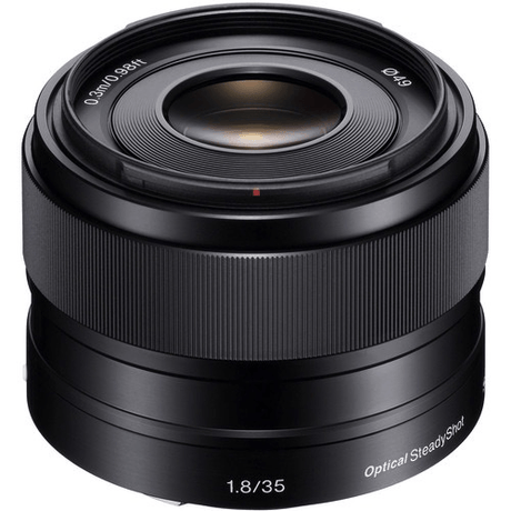 Shop Sony 35mm f/1.8 OSS Alpha E-mount Lens by Sony at Nelson Photo & Video