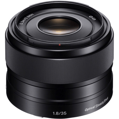 Shop Sony 35mm f/1.8 OSS Alpha E-mount Lens by Sony at Nelson Photo & Video