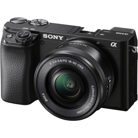 Shop Sony Alpha a6100 Mirrorless Digital Camera with 16-50mm Lenses by Sony at Nelson Photo & Video