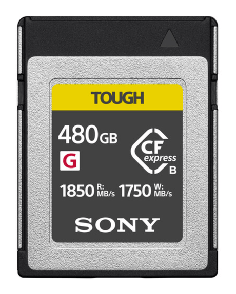 Sony CFexpress Type B Memory Card G series 480GB (CEB-G480T) - Nelson Photo & Video