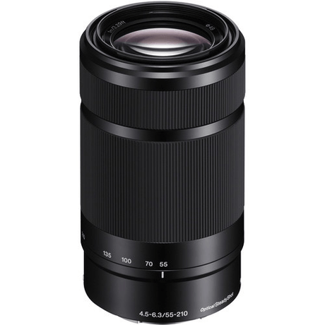 Shop Sony E 55-210mm f/4.5-6.3 OSS Lens (Black) by Sony at Nelson Photo & Video