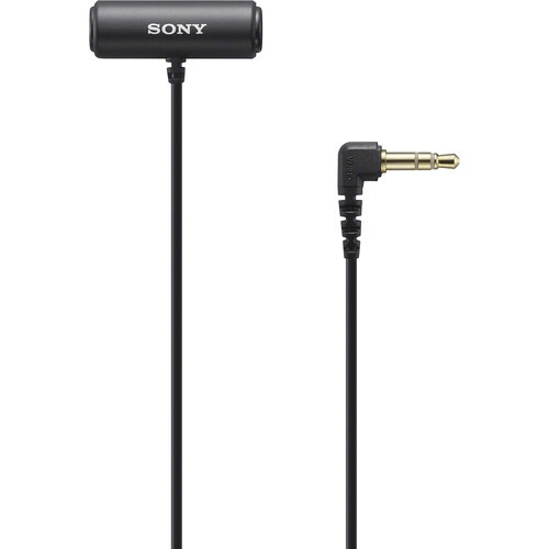 Shop Sony ECM-LV1 Compact Stereo Lavalier Microphone with 3.5mm TRS Connector by Sony at Nelson Photo & Video