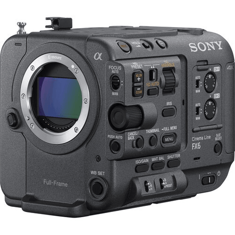 Shop Sony FX6 Full-Frame Cinema Camera (Body Only) by Sony at Nelson Photo & Video