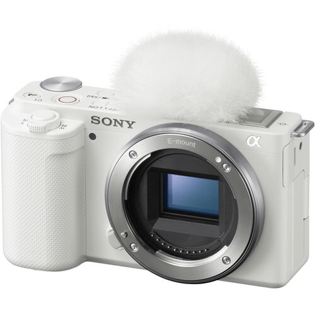 Shop Sony ZV-E10 Mirrorless Camera (Body Only) White by Sony at Nelson Photo & Video