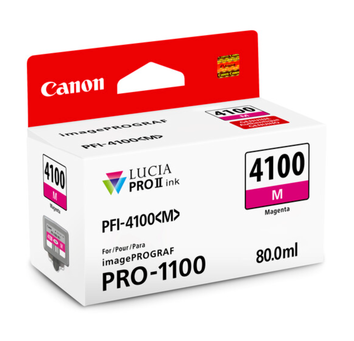 Canon PFI-4100 Magenta Pigment Ink Tank (80mL)