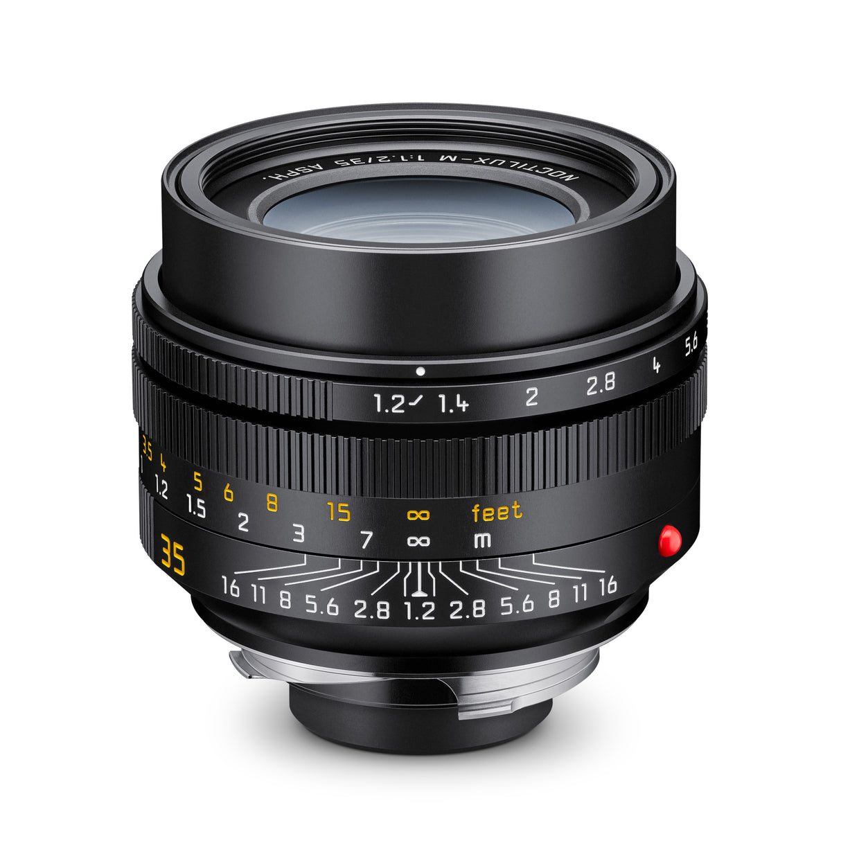 Leica Noctilux-M 35 f/1.2 ASPH.  (Black Anodized Finish)
