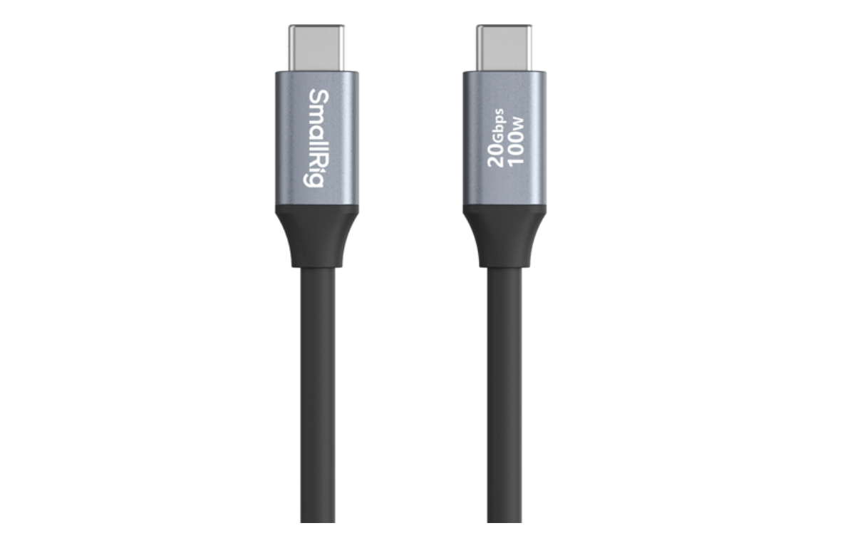 SmallRig USB-C (Straight) to USB-C (Straight) Data Cable (60cm / 23.6in)