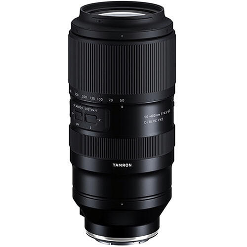 Shop Tamron 50-400mm f/4.5-6.3 Di III VC VXD Lens for Sony E by Tamron at Nelson Photo & Video