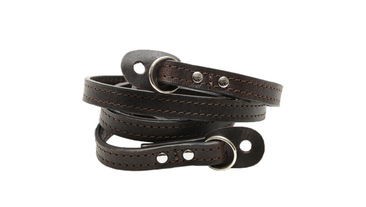 ONA Leather Sevilla Camera Strap Dark Truffle