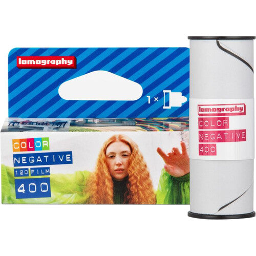 Lomography ISO 400 Color Negative Film (120 Roll Film)