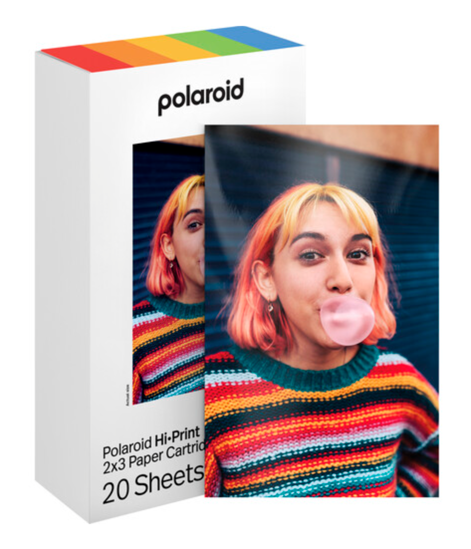 Polaroid Hi-Print 2 x 3" Paper Cartridge (20-Sheets, 2-Pack)