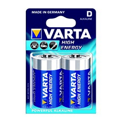 Shop Varta High Energy D Batteries (2 Pack) by Varta at Nelson Photo & Video