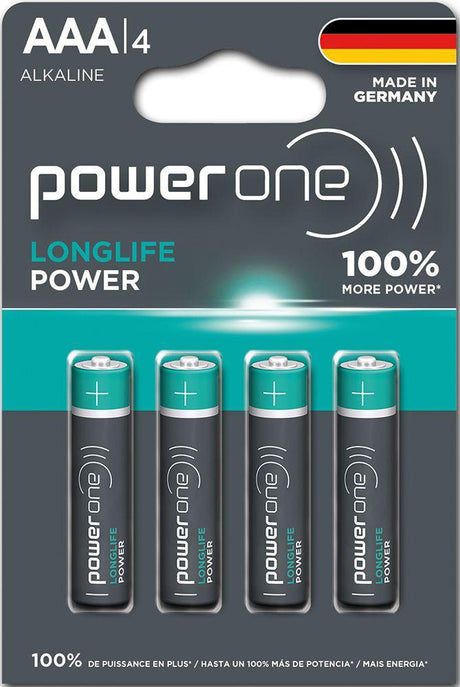 Varta Power One AAA Batteries 4 pack - Nelson Photo & Video