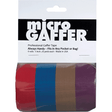 Shop Visual Departures microGAFFER Compact Gaffer Tape, 4 Pack 1.0" x 24' (Red, Blue, Brown, Purple) by Visual Departures at Nelson Photo & Video