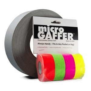 Shop Visual Departures microGAFFER Fluorescent Tape Kit (4 Pack) by Visual Departures at Nelson Photo & Video