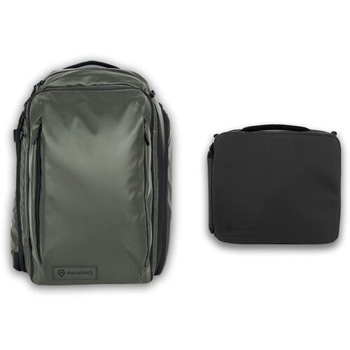 WANDRD Transit Travel Backpack with Essential Camera Cube (Wasatch Green, 35L) - Nelson Photo & Video