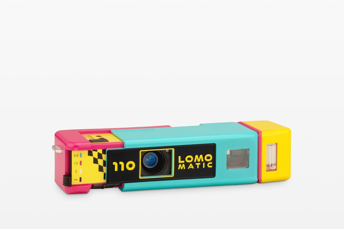 Lomography Lomomatic 110 Camera & Flash Discomatic